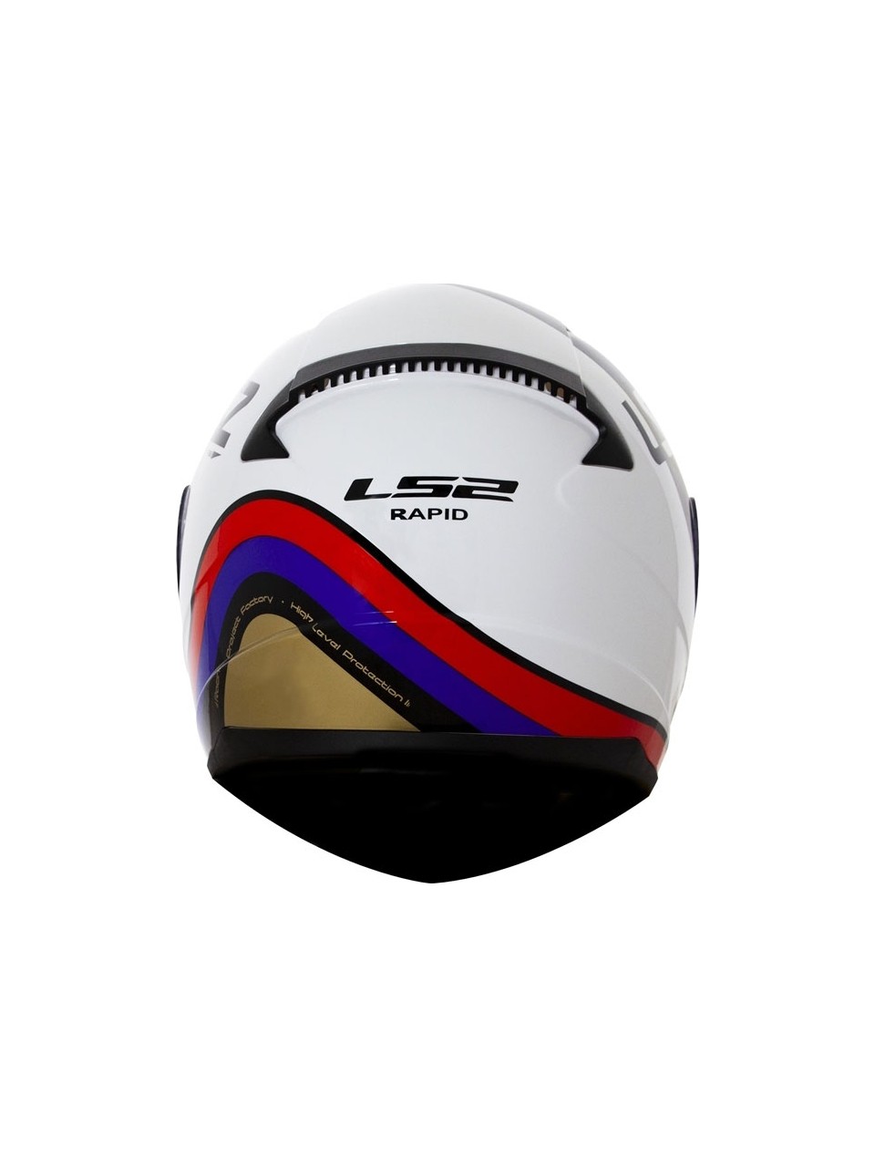 LS2 RAPID STARK BEYAZ KIRMIZI MAVİ 